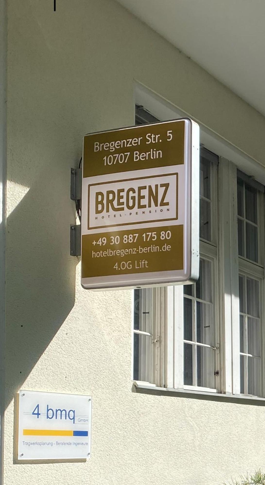 Hotel Bregenz Berlin Zewnętrze zdjęcie